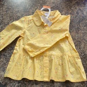 NWT Summer Floral button up